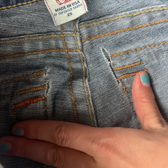 TRUE RELIGION JEANS LOW RISE - Picture 5 of 8